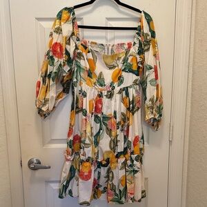 Cara Cara Multicolor Floral Mini Dress